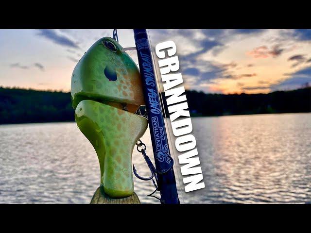 Crankdown Swimbaits for BIG Bass | Bruce Gillis | Wooden Bluegill Bait