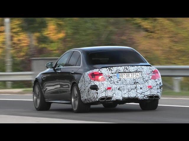 2021 Mercedes-AMG E63 FACELIFT Spied Testing At The Nurburgring