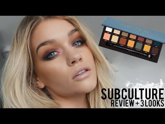 ABH SUBCULTURE PALETTE REVIEW + 3 LOOKS