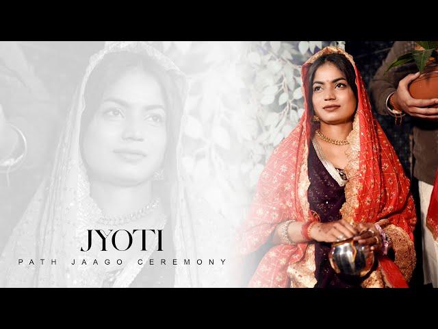 Jyoti Wedding | Path Jaago Ceremony | Bhangal Studio Live