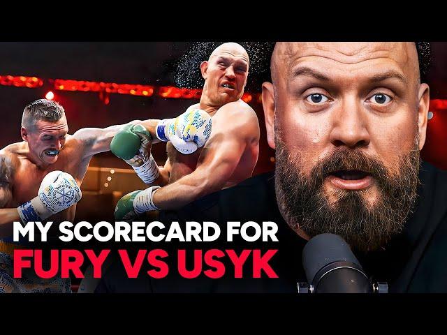 Live Scoring FURY vs USYK - Who REALLY Won More Rounds?