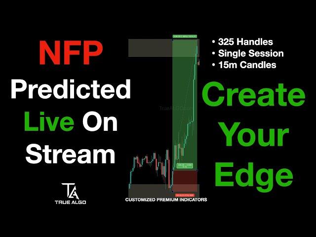 Live Predicting NFP in Markets with True Algo Indicator