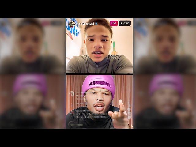 Gervonta Davis GOES OFF on Curmel Moton LIVE After SURPRISE CALL OUT!