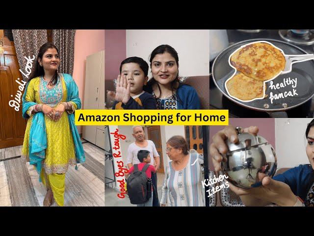 Emotional Vlog- Buying Things for Chicago~ Healthy Pancakes for Breakfast~Real Homemking India Vlog