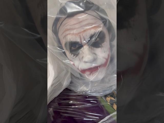Unboxing Life Size Queen Studios The Joker Heath Ledger - Incredible! #batman #joker #dc