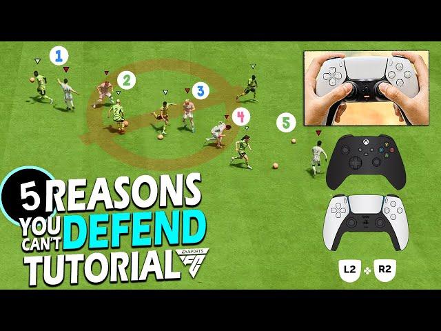 5 REASONS why you're BAD at DEFENDING in EA FC 24!