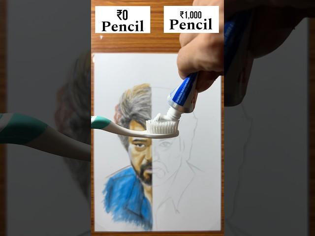 ASMR drawing ️|| Thalapathy Vijay drawing #vijay #viral #art