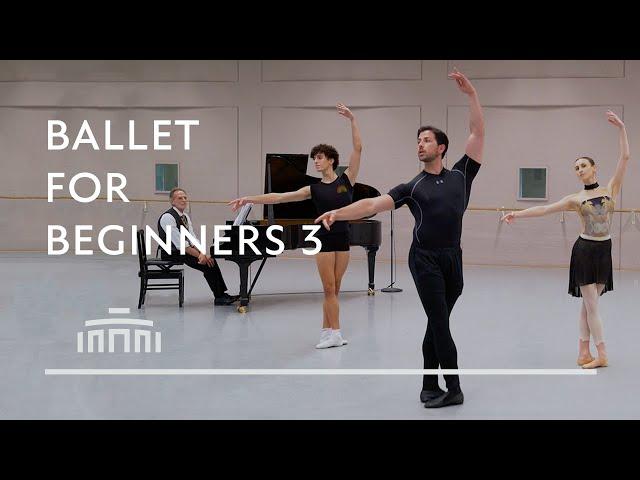 Ballet class for beginners 3 [Center Work] | Dutch National Ballet