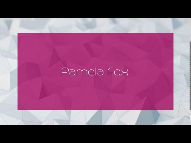 Pamela Fox - appearance