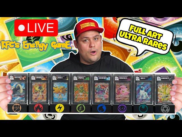 ️LIVE SHOP️ KFC's Energy Game | FULL ART ULTRA RARES