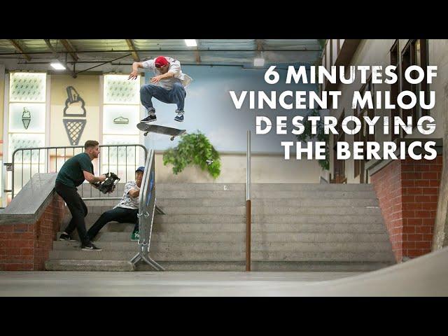 6 Minutes Of Vincent Milou Destroying The Berrics