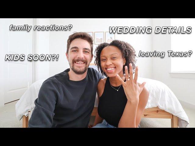 I almost ruined the proposal... Engagement Q&A | Destiny & Mitch