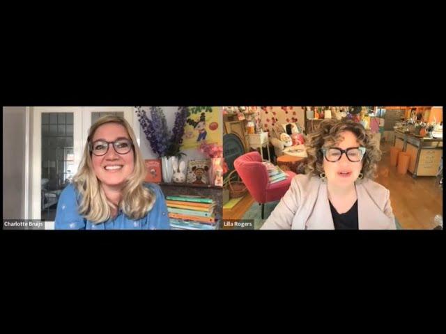 Art Agent Lilla Rogers talks to her artist Charlotte Bruijn (Lilla Rogers Studio WebinART series)