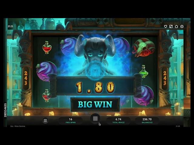 Hex Slot Game Play #casino #hex #halloween