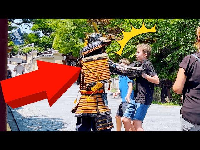 #17 SAMURAI Mannequin Prank in Kyoto Japan