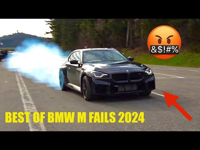 NÜRBURGRING BEST OF BMW M FAILS, WTF MOMENTS, POLICE, CLOSE CALL 2024