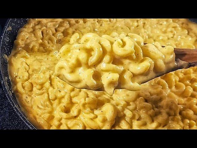 The Ultimate Stovetop Mac & Cheese (No Bake!)  Thanksgiving Side Idea