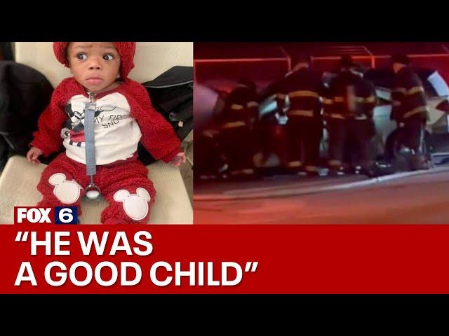 1-year-old Milwaukee boy in stolen car killed in crash remembered at vigil | FOX6 News Milwaukee