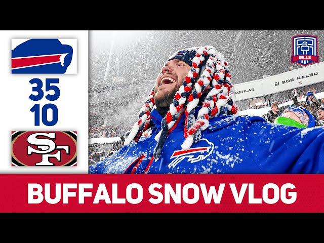 BUFFA-SNOW | Uncensored Fan Gameday Experience | Week 13 - Bills vs 49ers