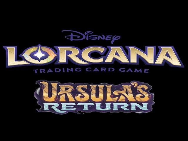 Disney's Lorcana - Ursula's Return - Booster Pack Opening!