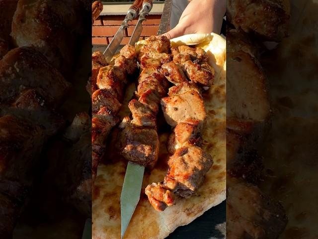 Сочный шашлык из свинины