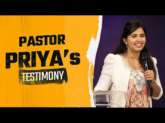 Pastor Priya Abraham's Testimony