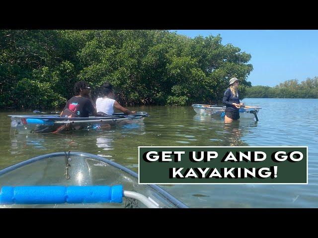 ADVENTURE DAY | Shell Key Preserve Clear Kayak Tour In The Tampa Bay!