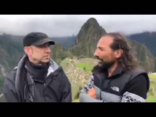 Nassim Haramein & Jamie Janover at Machu Picchu, Peru