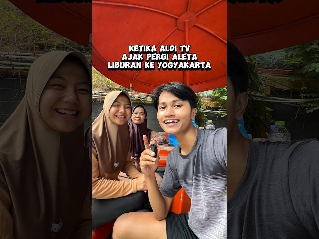 Aldi TV bakal ke Yogyakarta sama kak Aleta  #alditv