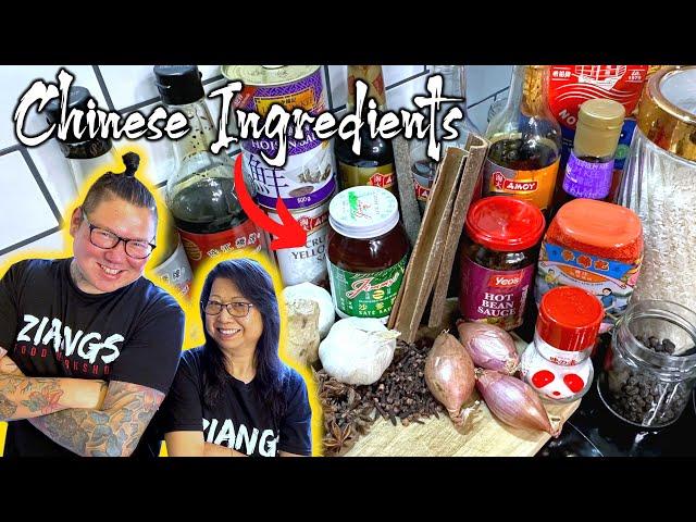 Chinese Chefs MUST HAVE INGREDIENTS  Mum and Son Professional Chefs Cook
