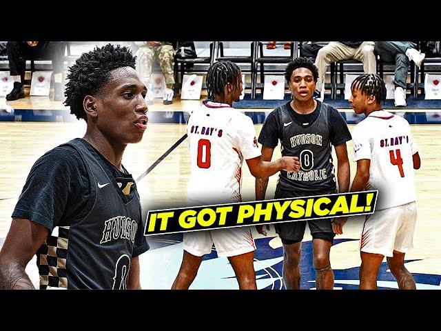 They Got PHYSICAL So Tahaad Pettiford TURNED UP On Them! Hudson vs St Raymond OT Thriller!