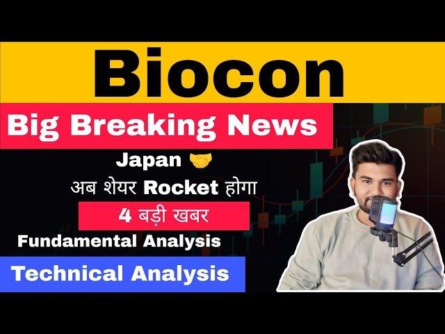 Biocon share latest news | Biocon share news | Biocon share price target | Biocon news