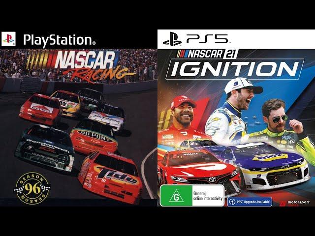 Nascar PlayStation Evolution (1994-2021)