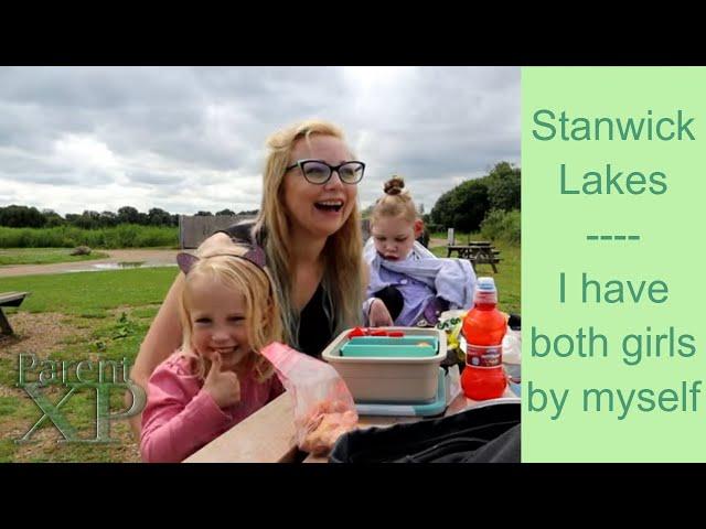 I took them both to Stanwick Lakes - On My Own!!!