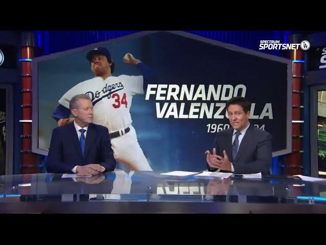 Orel Hershiser remembers former Dodgers teammate Fernando Valenzuela during SportsNet LA special