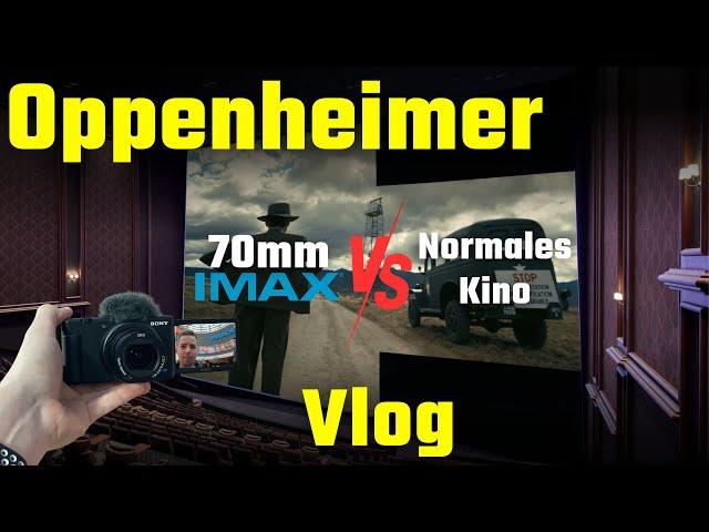 UNGLAUBLICH Oppenheimer in 70mm iMax - Prag Vlog