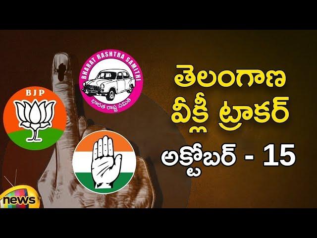 Oct 15th Weekly Report: Telangana Weekly Survey Report Video | Telangana Intentions | Mango News