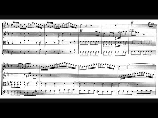 Mozart - Divertimento in D major, K. 136 (1772)