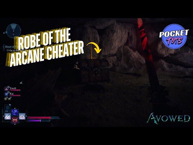 Avowed: How to Find the Robe of the Arcane Cheater Treasure & Robes of Surpassing Brilliance