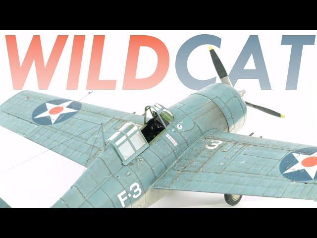 An AMAZING Kit!! Building Eduard's NEW 1/48 F4F-3 Wildcat | Full Build in 4K