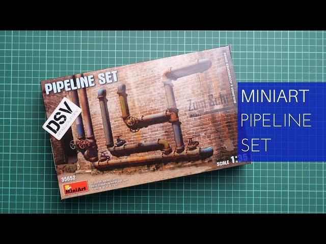 Miniart 1/35 Pipeline Set (35652) Review