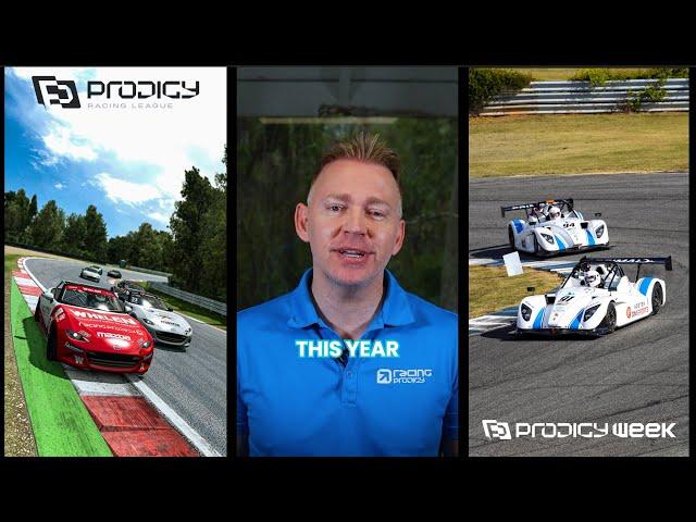 Want to be a pro race car driver?  Here's the 2024 Prodigy Racing League e2Real plan!