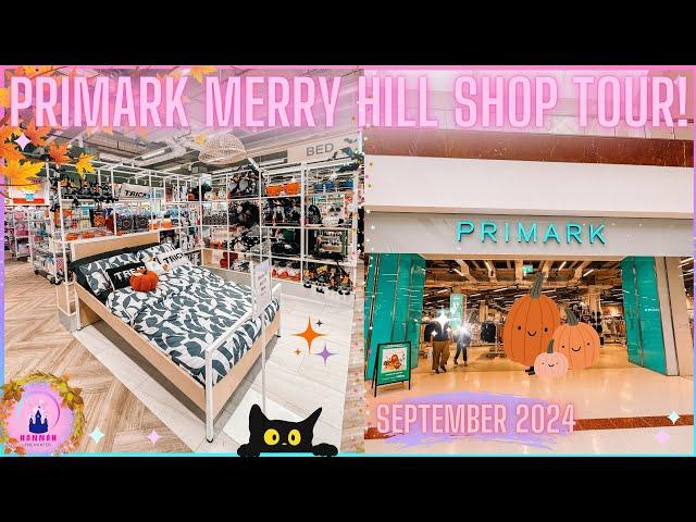 Primark Merry Hill Shop Tour September 2024 Halloween Autumn New Disney Merch Vlog Come Shop With Me