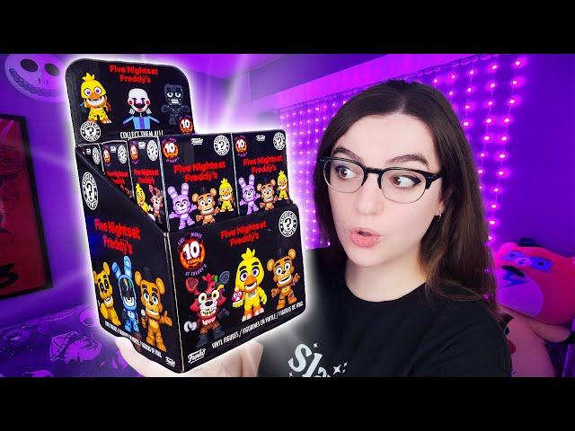 UNBOXING A CASE OF FNAF MYSTERY MINIS (10 YEAR ANNIVERSARY!)