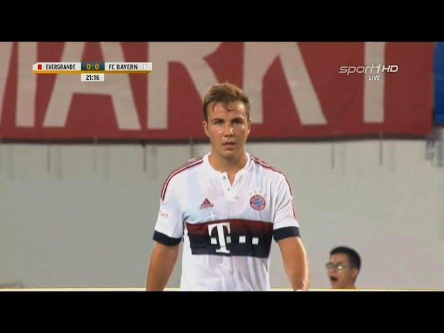 Mario Götze vs Guangzhou Evergrande (Away) 2015-16 HD