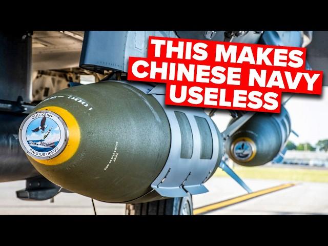 New U.S. Bomb Can Turn Any Chinese Ship into a Submarine