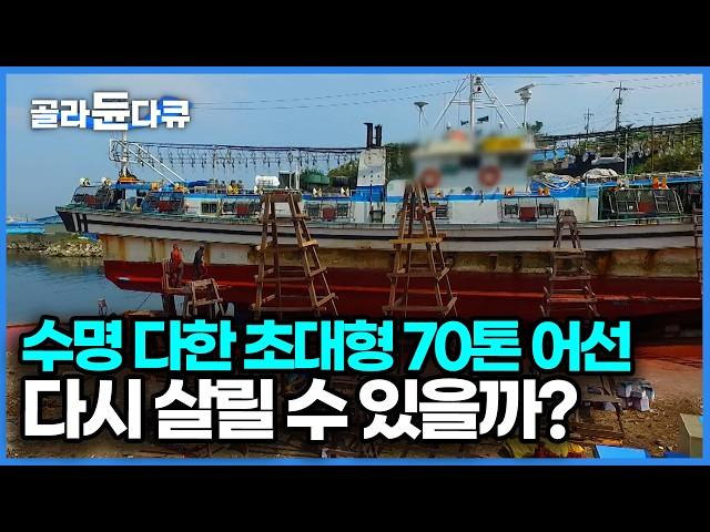 30년 이상 경력직들만 모인 포항 구룡포항, 꾼들도 긴장하게 만드는 70톤 대형 선박이 들어왔다 ｜한국기행｜#골라듄다큐