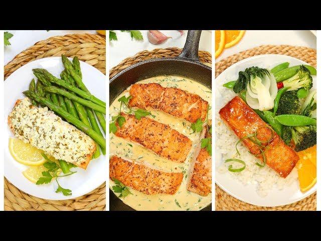 3 Healthy Salmon Recipes | 20 Minute Dinner Ideas