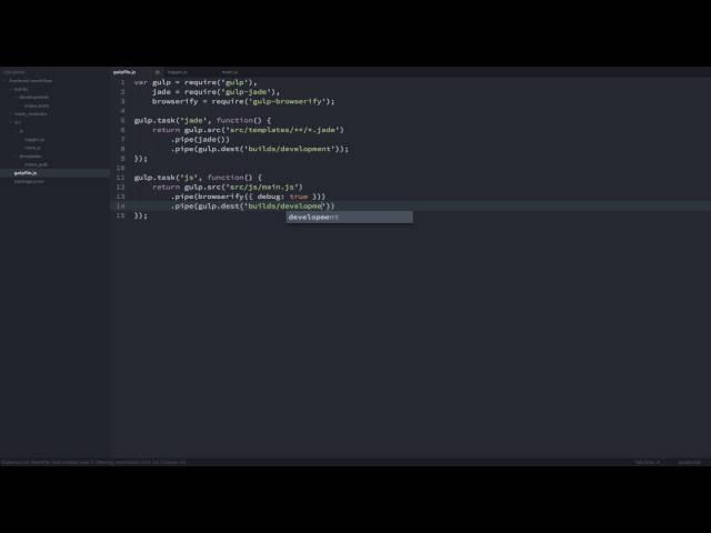 Get started with gulp Part 2: gulp & Browserify