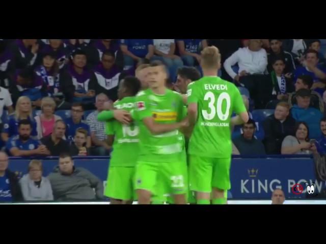 Thorgan Hazard Amazing Goal vs Leicester City | Leicester vs Monchengladbach 0-1 | 4 august 2017